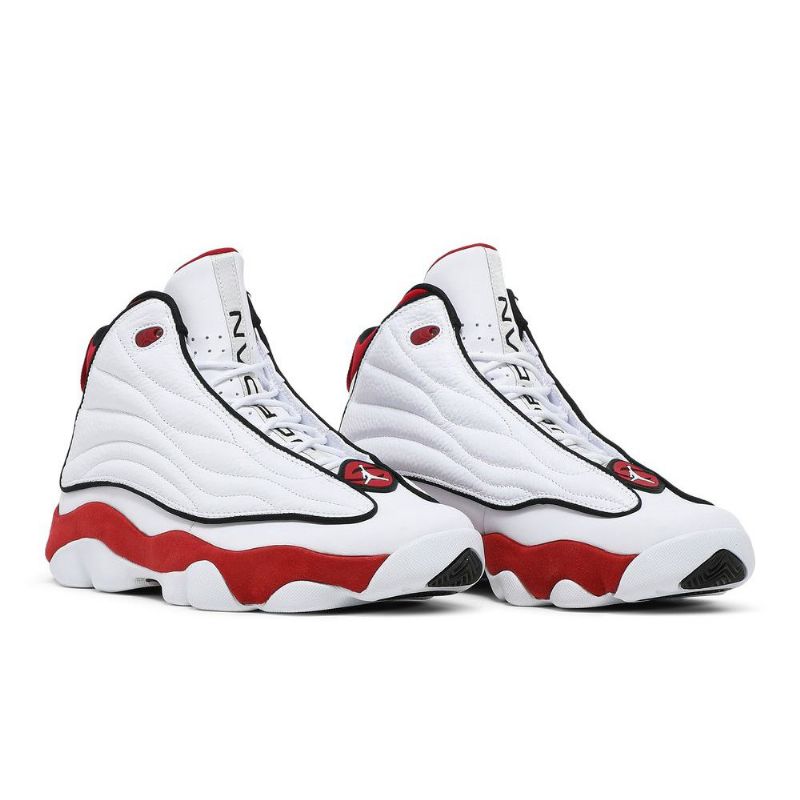Air Jordan Pro Strong Hvid Rød Sort Sko Herre