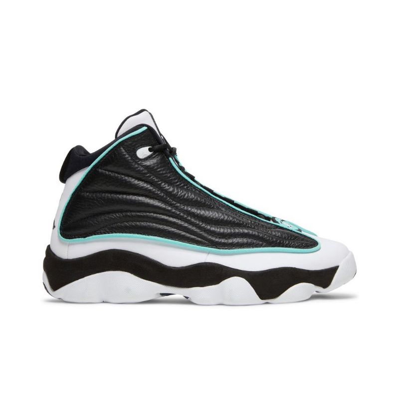 Air Jordan Pro Strong Sort Hvid Turkis Sko Herre