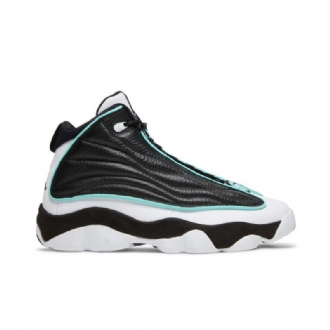 Air Jordan Pro Strong Sort Hvid Turkis Sko Herre