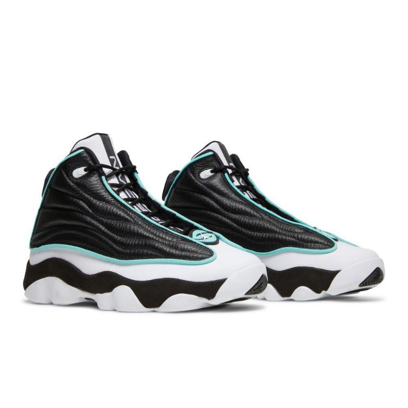 Air Jordan Pro Strong Sort Hvid Turkis Sko Herre