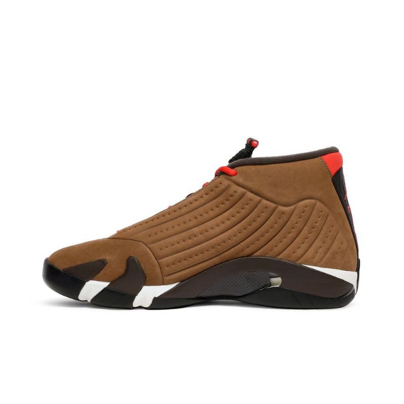 Air Jordan 14 Retro Brun Flerfarvede Sko Herre