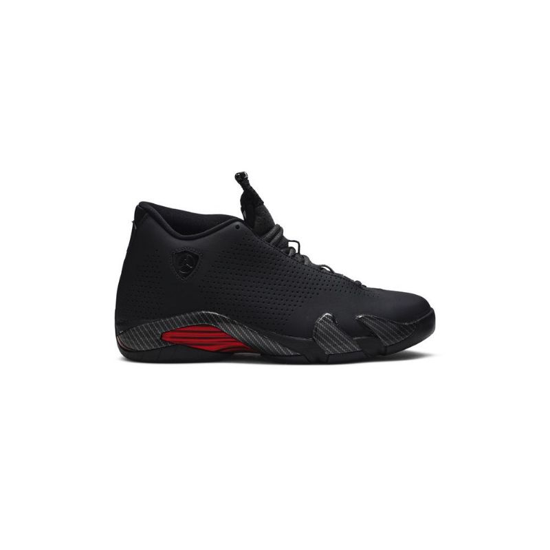 Air Jordan 14 Retro Se Sort Grå Rød Sko Herre