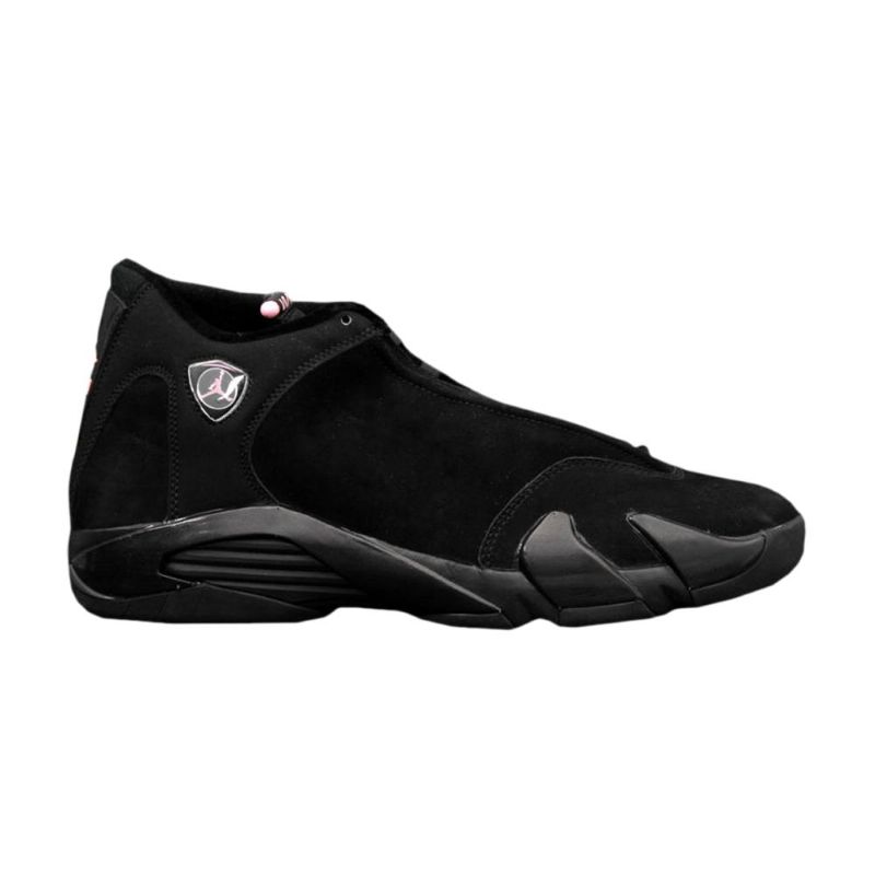 Air Jordan 14 Retro Sort Lyserød Sko Dame
