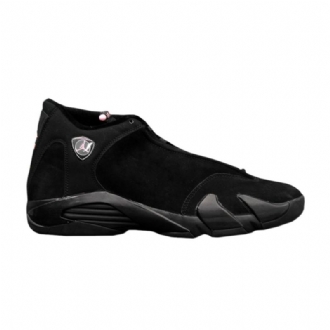 Air Jordan 14 Retro Sort Lyserød Sko Dame