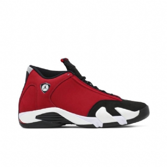 Air Jordan 14 Retro Sort Rød Hvid Sko Herre