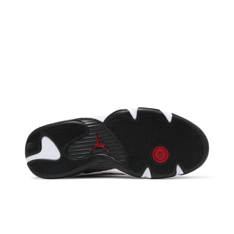 Air Jordan 14 Retro Sort Rød Hvid Sko Herre