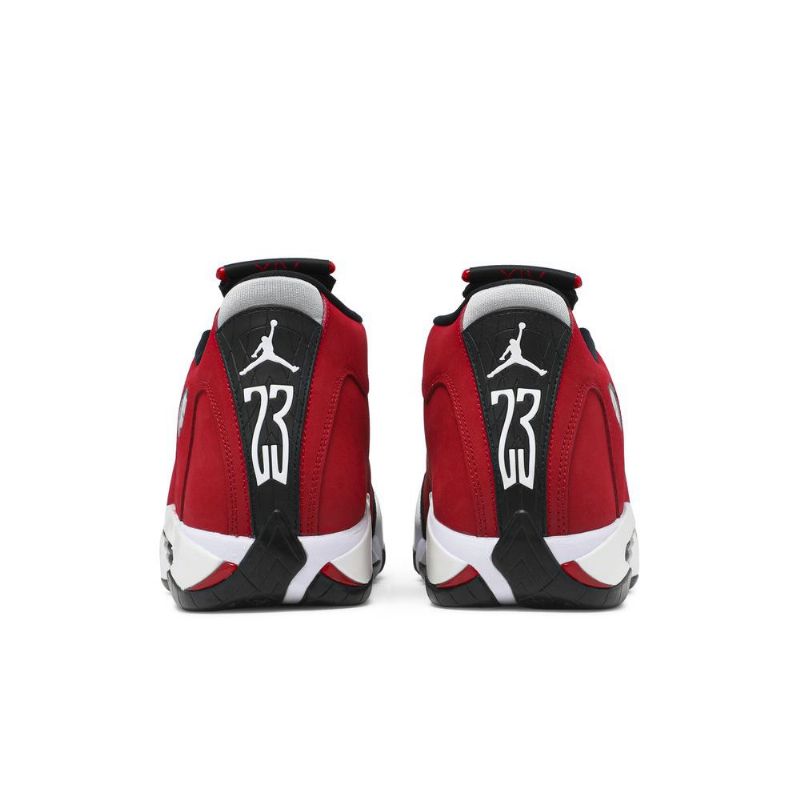 Air Jordan 14 Retro Sort Rød Hvid Sko Herre