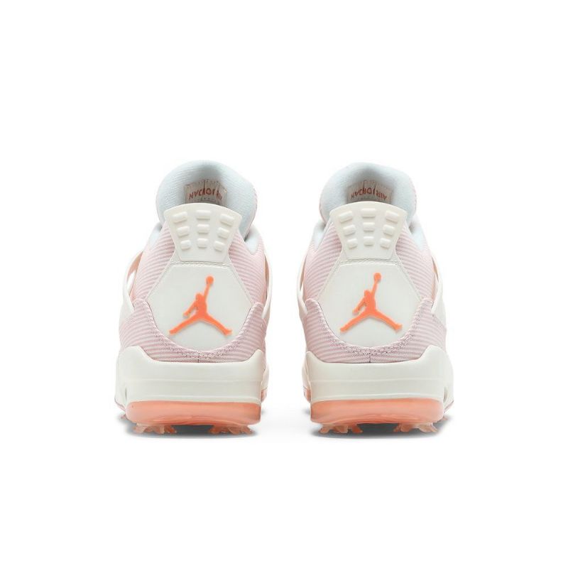 Air Jordan 4 Golf Nrg Hvid Lyserød Sko Herre