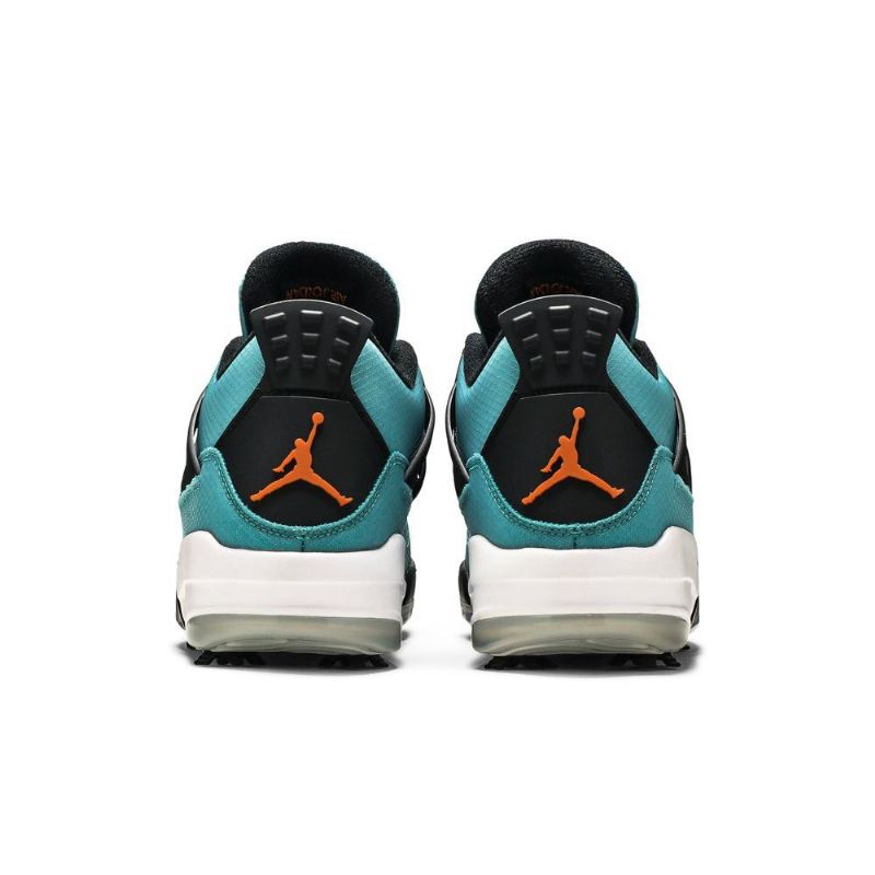 Air Jordan 4 Golf Nrg Hvid Turkis Blå Sort Sko Herre