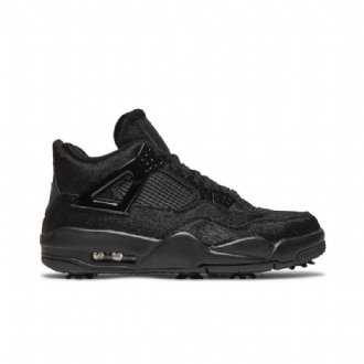 Air Jordan 4 Golf Sort Sko Herre
