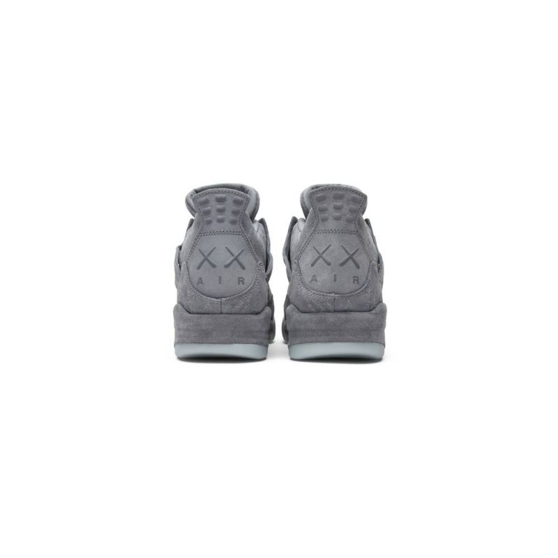 Air Jordan 4 Kaws Retro Grå Hvid Sko Herre
