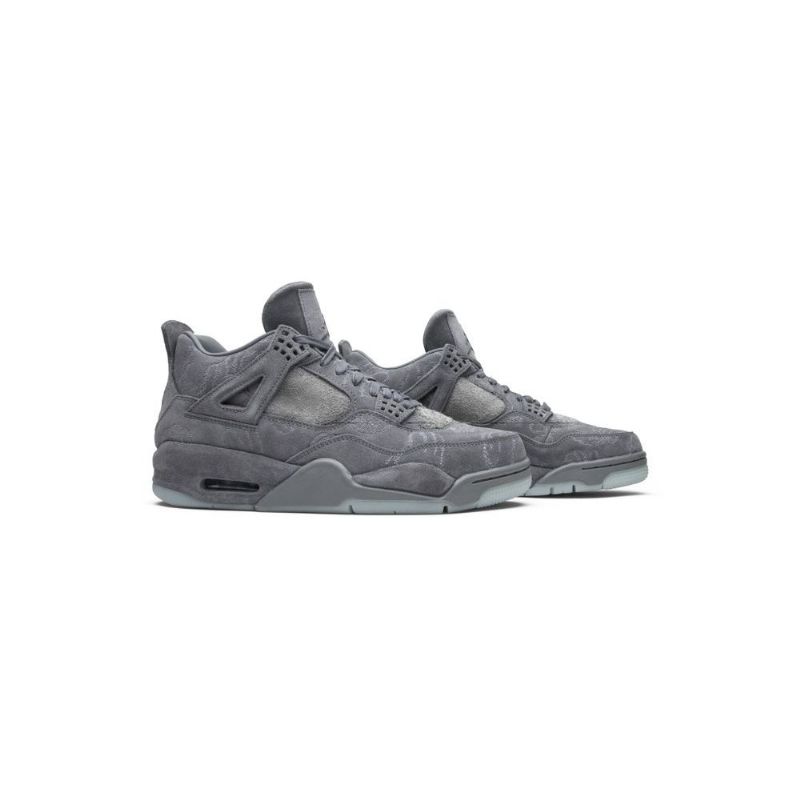 Air Jordan 4 Kaws Retro Grå Hvid Sko Herre
