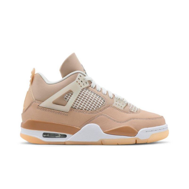 Air Jordan 4 Retro Brun Hvid Sko Dame