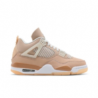 Air Jordan 4 Retro Brun Hvid Sko Dame