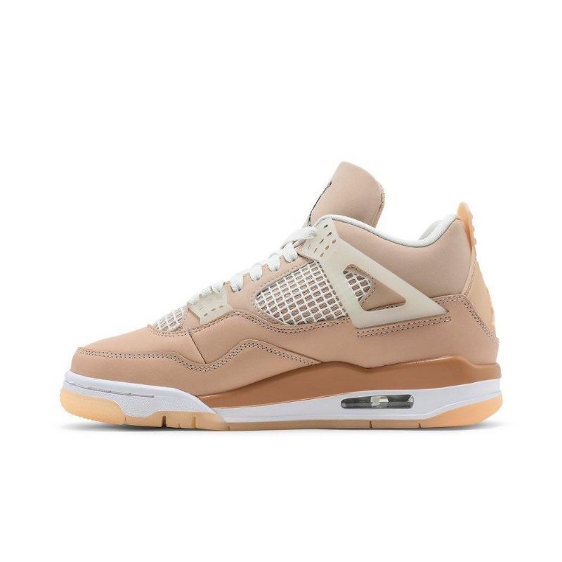 Air Jordan 4 Retro Brun Hvid Sko Dame