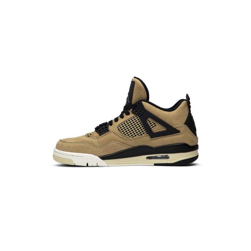 Air Jordan 4 Retro Brun Sort Sko Dame
