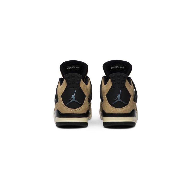 Air Jordan 4 Retro Brun Sort Sko Dame