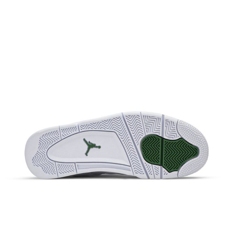 Air Jordan 4 Retro Hvid Grøn Sko Herre