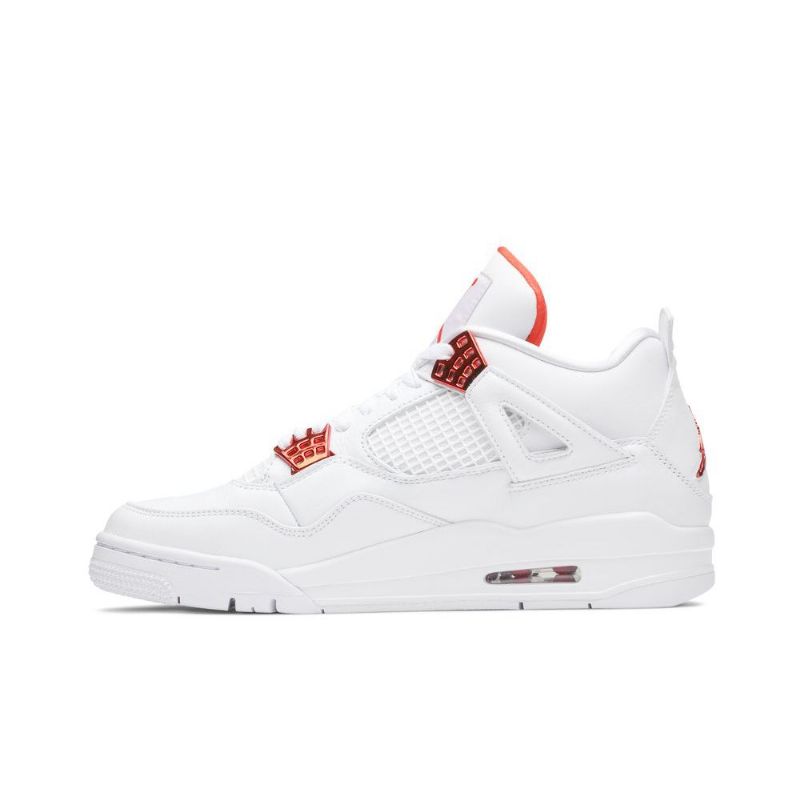 Air Jordan 4 Retro Hvid Orange Sko Herre