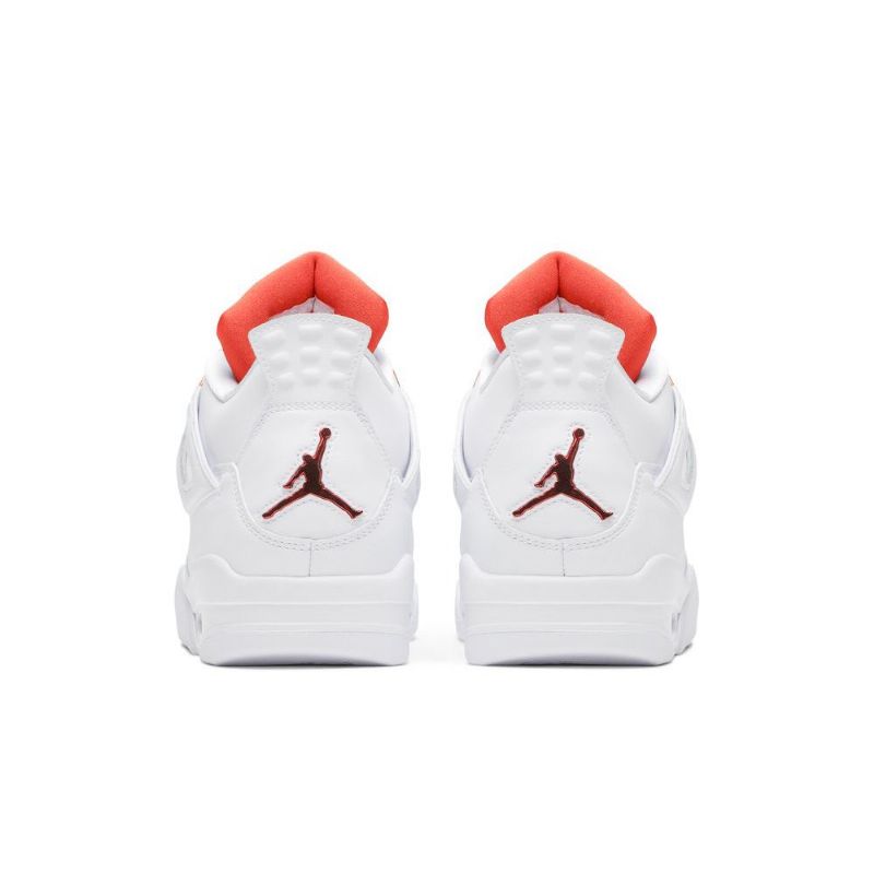 Air Jordan 4 Retro Hvid Orange Sko Herre