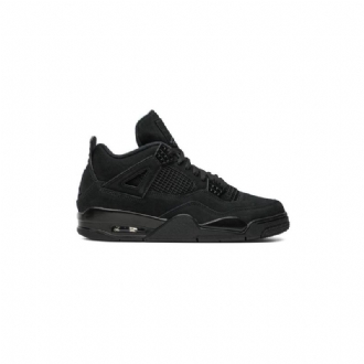 Air Jordan 4 Retro Sort Grå Sko Herre