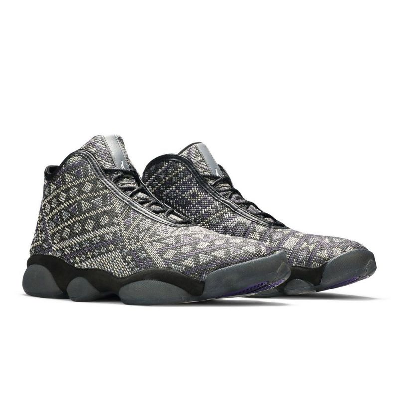 Air Jordan Horizon Premium Sort Grå Sko Herre