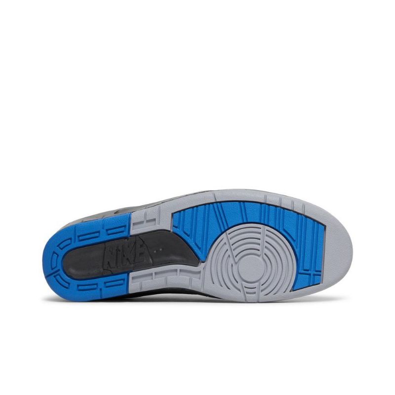 Air Jordan 2 Off-hvid Retro Low Sp Sort Blå Grå Sko Herre