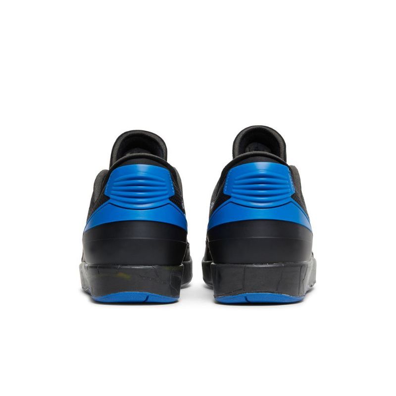 Air Jordan 2 Off-hvid Retro Low Sp Sort Blå Grå Sko Herre