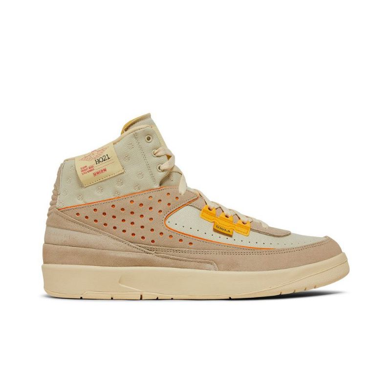 Air Jordan 2 Union La Retro Sp Khaki Orange Sko Herre