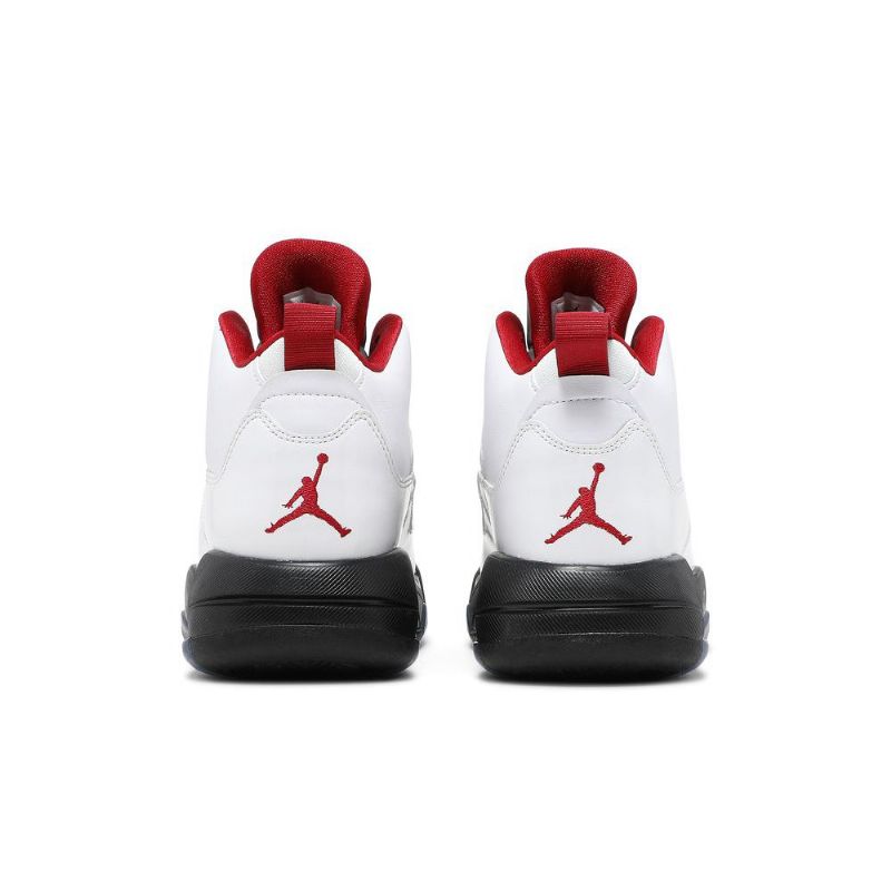 Air Jordan Maxin 200 Hvid Sort Rød Sølv Sko Herre