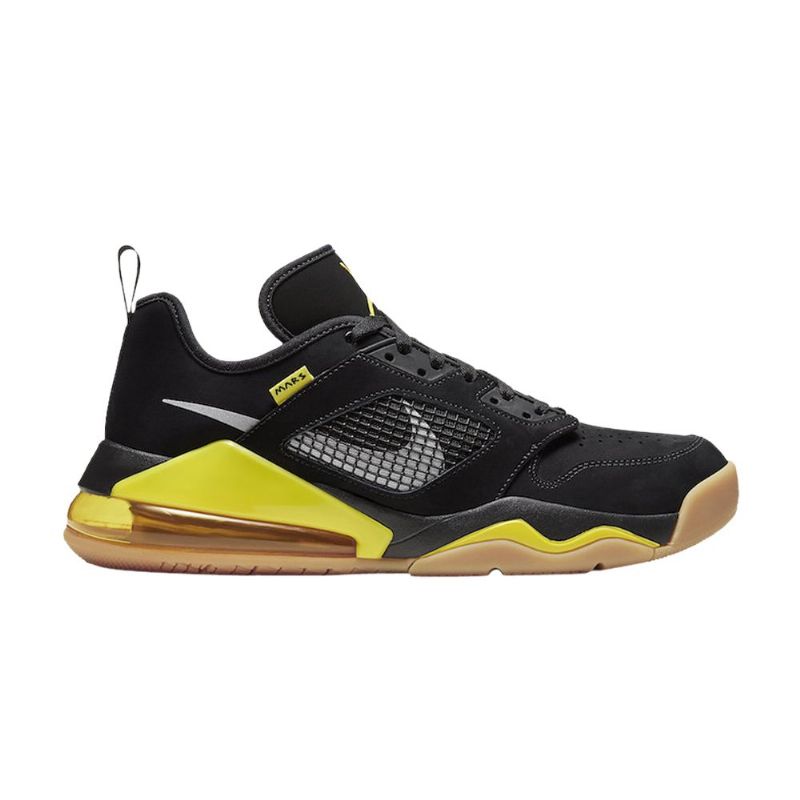 Air Jordan Mars 270 Low Sort Gul Sølv Sko Herre
