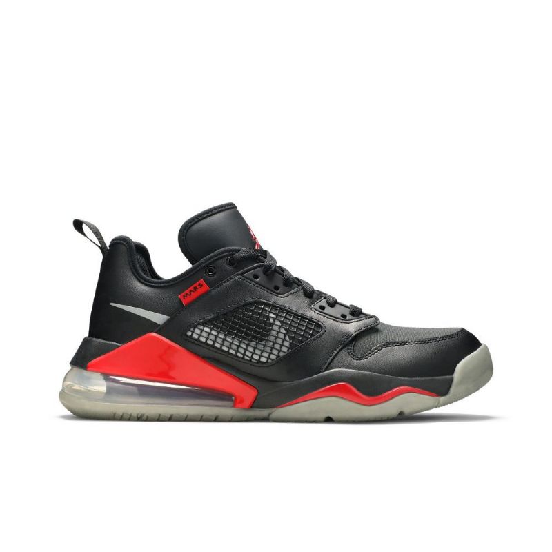 Air Jordan Mars 270 Low Sort Rød Sølv Sko Herre