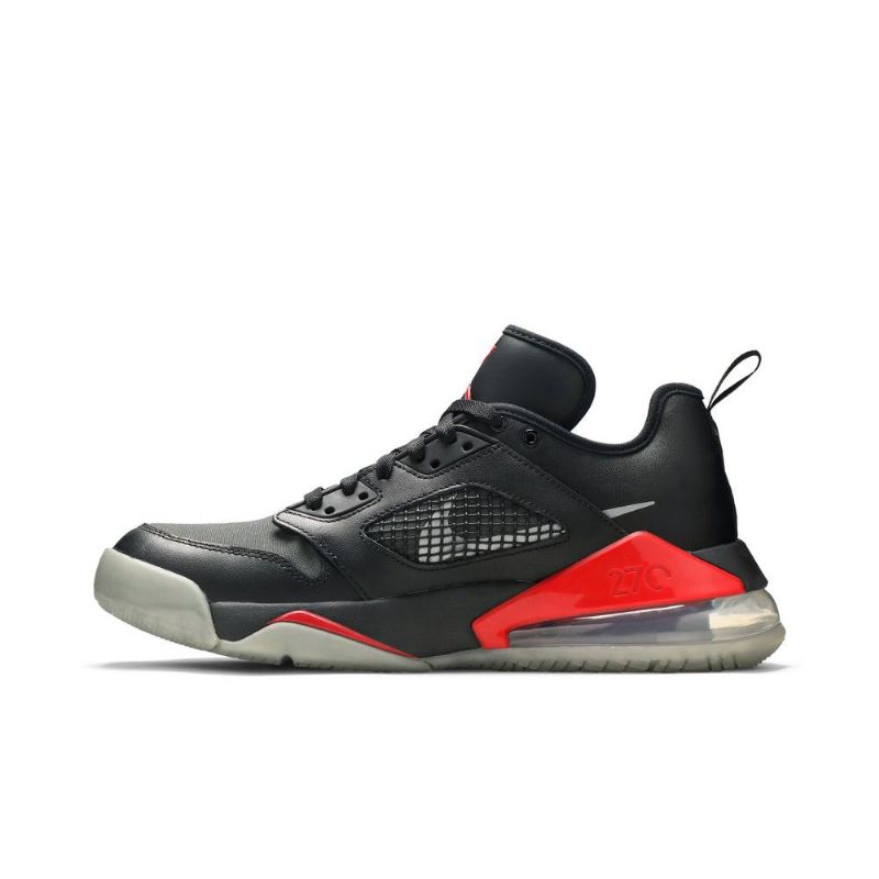 Air Jordan Mars 270 Low Sort Rød Sølv Sko Herre