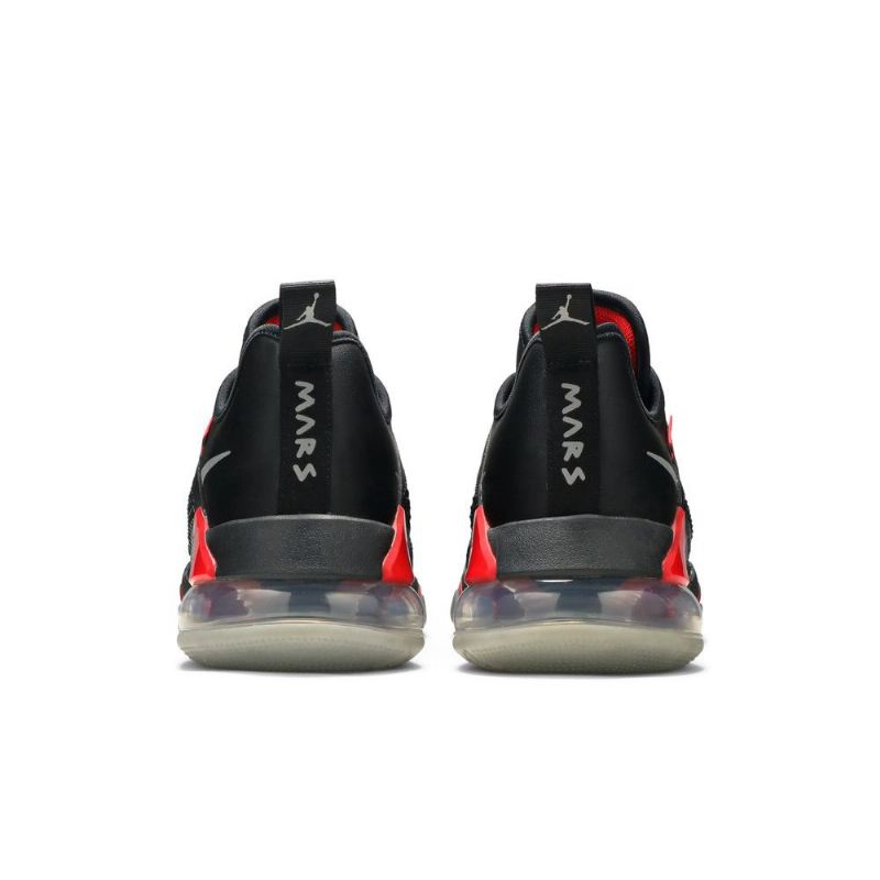 Air Jordan Mars 270 Low Sort Rød Sølv Sko Herre