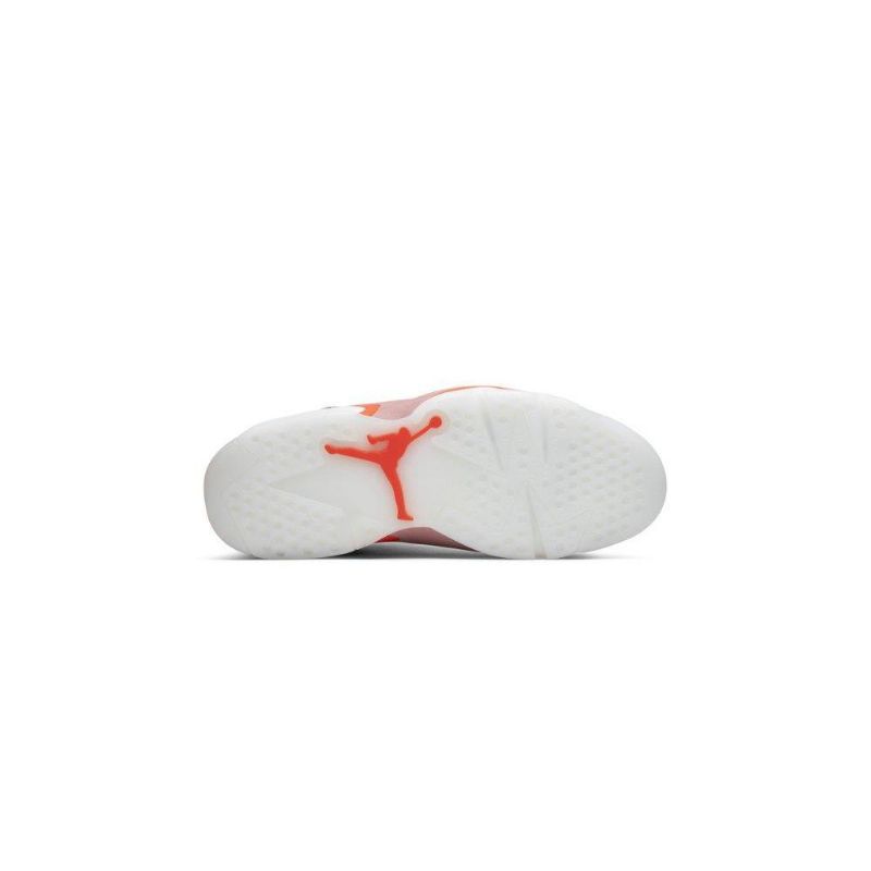 Air Jordan 6 Aleali May Retro Lyserød Rød Sko Dame