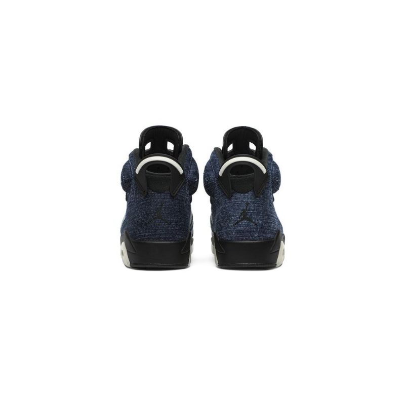 Air Jordan 6 Retro Blå Grå Brun Sko Herre
