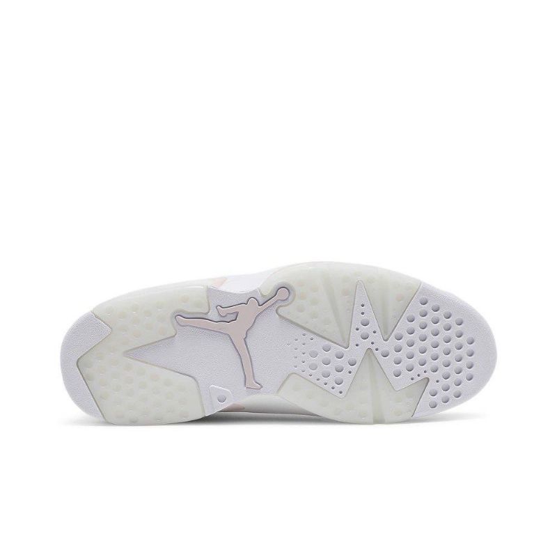 Air Jordan 6 Retro Hvid Guld Sko Dame