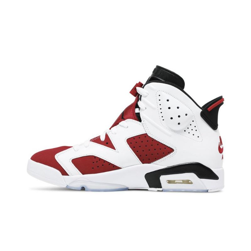 Air Jordan 6 Retro Og Hvid Rød Sort Sko Herre