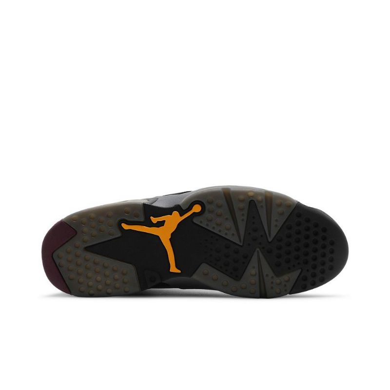 Air Jordan 6 Retro Sort Grå Bordeaux Sko Herre