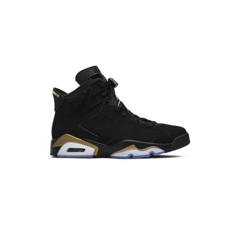 Air Jordan 6 Retro Sort Guld Sko Herre