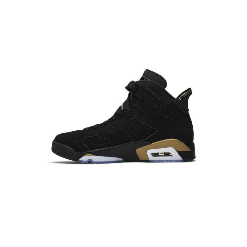 Air Jordan 6 Retro Sort Guld Sko Herre