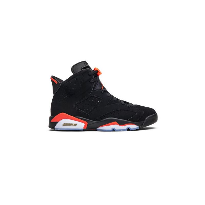 Air Jordan 6 Retro Sort Rød Sko Herre