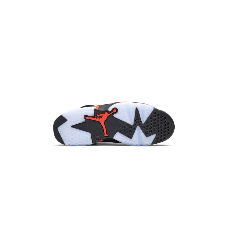 Air Jordan 6 Retro Sort Rød Sko Herre