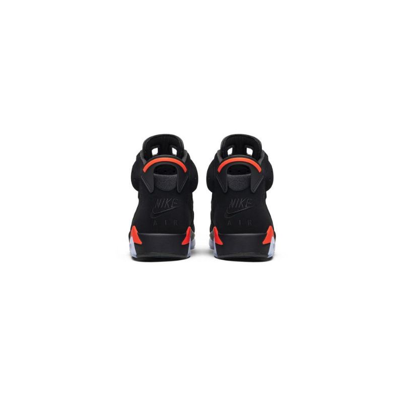 Air Jordan 6 Retro Sort Rød Sko Herre
