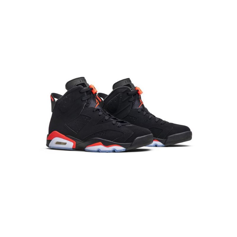 Air Jordan 6 Retro Sort Rød Sko Herre