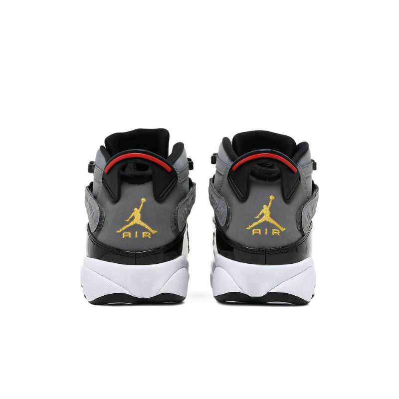 Air Jordan 6 Rings Grå Sort Rød Sko Herre