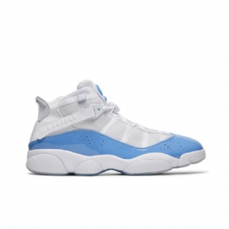 Air Jordan 6 Rings Hvid Blå Sko Herre