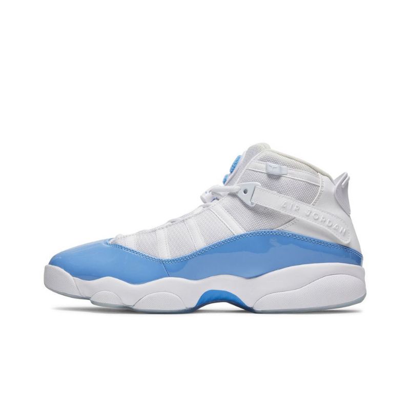 Air Jordan 6 Rings Hvid Blå Sko Herre