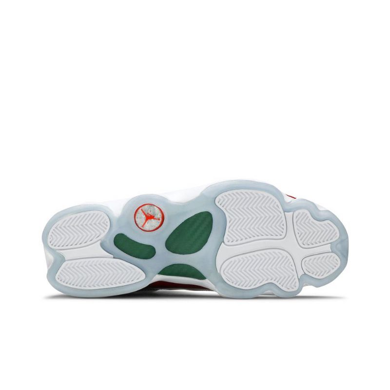 Air Jordan 6 Rings Hvid Rød Sko Herre