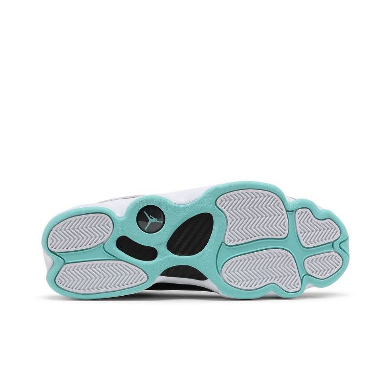 Air Jordan 6 Rings Hvid Sort Blå Sko Herre